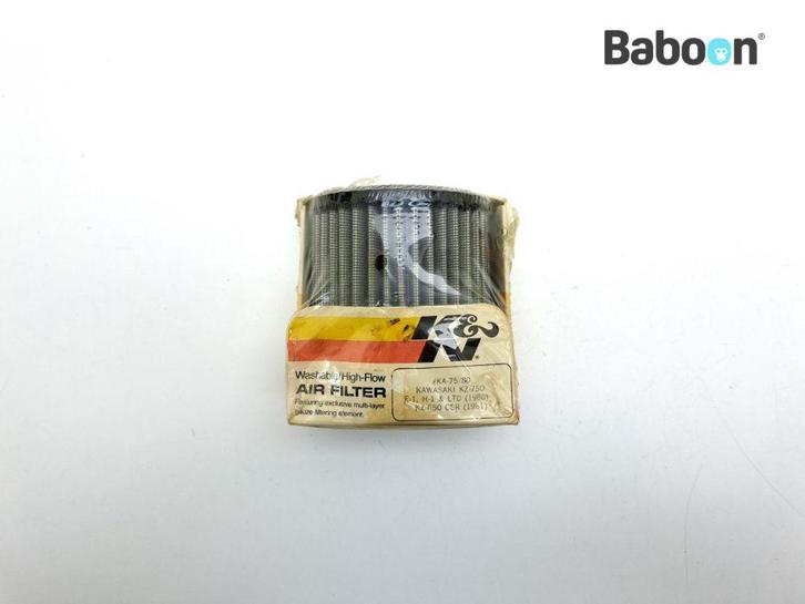Luchtfilter Kawasaki KZ 650 1977-1983 K&N (KA-75/80), Motoren, Onderdelen | Kawasaki, Gebruikt, Verzenden