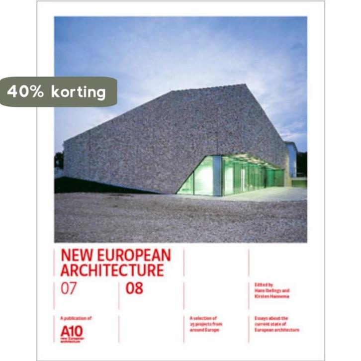 New European Architecture 07 08 9789079222025, Boeken, Taal | Engels, Zo goed als nieuw, Verzenden