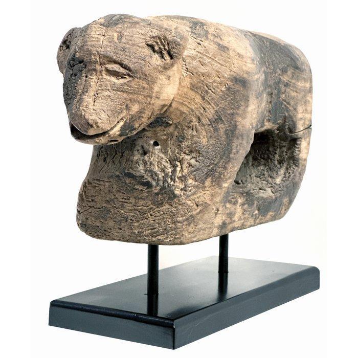 Met de hand gesneden berenbeeld uit Bali - Indonesië (Zonder, Antiek en Kunst, Kunst | Niet-Westerse kunst