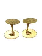 Manchetknopen - 18 karaat Geel goud, Handtassen en Accessoires