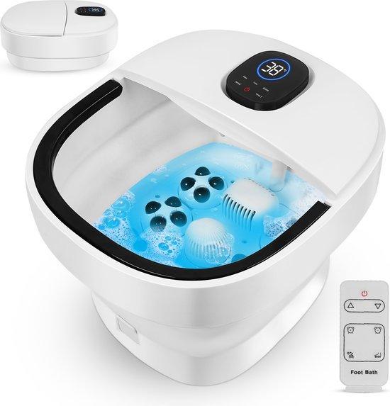 2dekans | Niceey Voetenbad ZD3000 - Opvouwbaar - Voetenbad, Sport en Fitness, Massageproducten, Ophalen of Verzenden