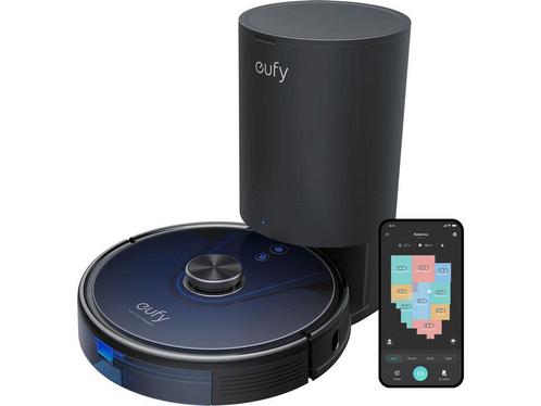 Eufy RoboVac L35 Hybrid+ - Robotstofzuiger - 25.000 Pa, Auto diversen, Autonavigatie, Zo goed als nieuw, Verzenden