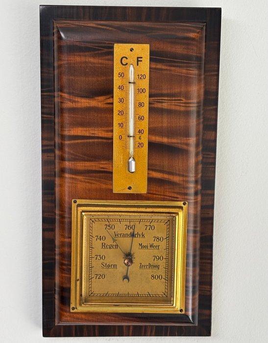 Station météo - Bois - Ancienne station météorologique, Antiek en Kunst, Curiosa en Brocante