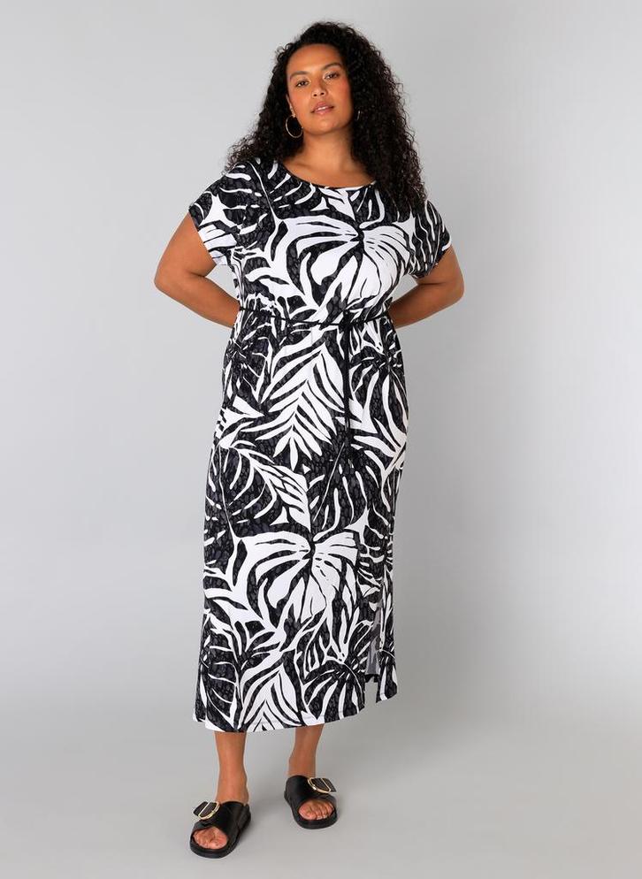 YESTA ECO jurk UrielX-0(44)Maat 42/44 (L), Kleding | Dames, Jurken, Overige kleuren, Nieuw, Maat 42/44 (L), Verzenden