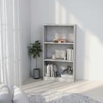 vidaXL Boekenkast met 3 schappen 60x24x109 cm bewerkt hout, Huis en Inrichting, Kasten | Boekenkasten, Verzenden, Nieuw
