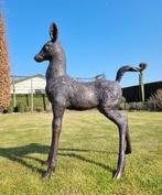 Sculpture, Levensecht Hert - 72 cm - Bronze