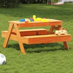 vidaXL Picknicktafel voor kinderen 88x97x52 cm grenenhout, Verzenden