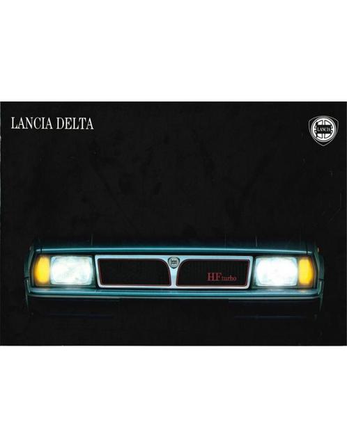 1988 LANCIA DELTA BROCHURE NEDERLANDS, Livres, Autos | Brochures & Magazines