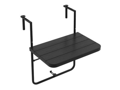 Coast - Balkontafel - Inklapbaar - 60 x 40 cm - Antraciet, Huis en Inrichting, Woonaccessoires | Overige, Nieuw, Verzenden