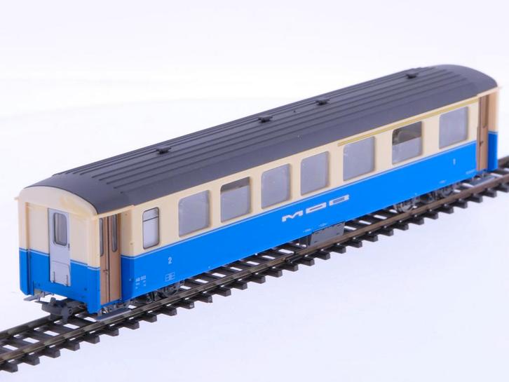 Schaal H0m Bemo 3291-312 personenrijtuig AB 302 1e/2e kl...., Hobby & Loisirs créatifs, Trains miniatures | HO, Enlèvement ou Envoi