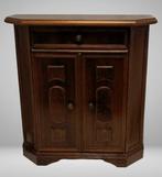 Vintage staand kabinet 73 cm - Kast - Hout, messing,