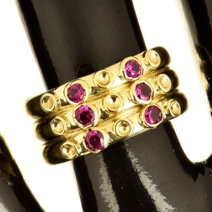 Ring - 18 karaat Geel goud, Bijoux, Sacs & Beauté, Bagues