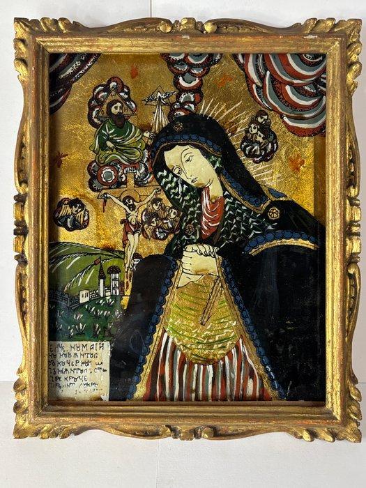 Russische school (XIX) - Vergine Addolorata, Antiek en Kunst, Kunst | Niet-Westerse kunst