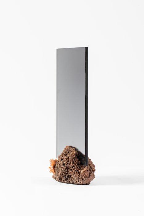 Efemem - Miroir - Demi-cristal, minéral - Arago, Antiek en Kunst, Kunst | Designobjecten