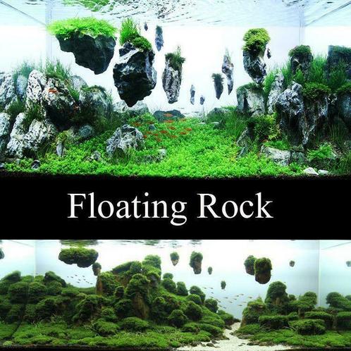Suspended Rock 8-20cm drijvende stenen - aquarium decoratie, Animaux & Accessoires, Poissons | Aquariums & Accessoires, Envoi
