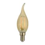 LED Amber kaarslamp tip 1,8W | E14 | 2200K - Extra warm -, Nieuw, E14 (klein), Verzenden