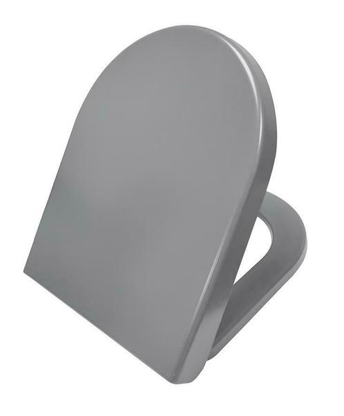 Vesta soft-close zitting tbv wandcloset 52cm mat grijs, Bricolage & Construction, Sanitaire, Enlèvement ou Envoi