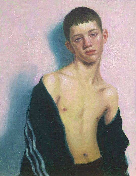 Francien Krieg - The Quiet Pressure of Being Seen, Antiek en Kunst, Kunst | Schilderijen | Modern