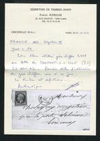 Frankrijk 1862 - Zeldzame brief uit Monpont sur lIsle met, Gestempeld