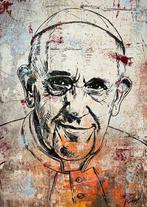 Gongas (XX-XXI) - Pope Francis Tribute, Antiek en Kunst, Kunst | Schilderijen | Modern