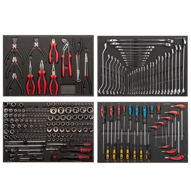 Smoos  gereedschapsset Professional 231-delig in, Doe-het-zelf en Bouw, Gereedschap | Handgereedschap, Ophalen of Verzenden