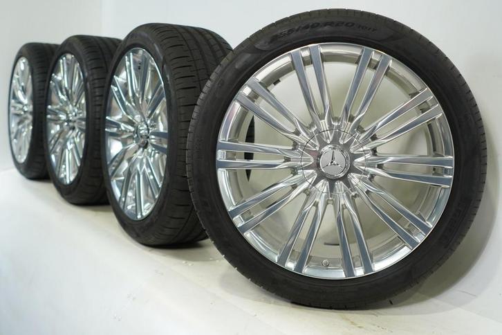 Mercedes S Klasse W223 20 inch velgen Pirelli Zomerbanden Or, Auto-onderdelen, Banden en Velgen, Ophalen of Verzenden