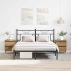 vidaXL Nachtkastje 2 pcs Artisan Eiken 40 x 35 x 50 cm, Verzenden, Nieuw