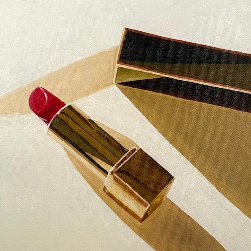 Cansu Rossi - Chanel lipstick, Antiek en Kunst, Kunst | Schilderijen | Modern