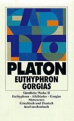 Sämtliche Werke 02. Euthyphron. Alkibiades. Gorgi...  Book, Platon, Verzenden