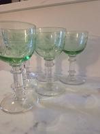 Val Saint Lambert - Verre à porto (6) - Ouraline, Antiek en Kunst