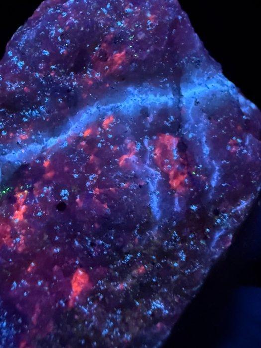 Absolute fantastische bliksemschicht aragoniet in calciet, Verzamelen, Mineralen en Fossielen