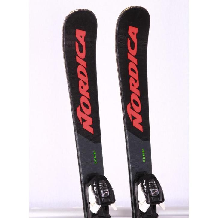 110  kinder skis NORDICA DOBERMANN COMBI PRO S 2025,, Sport en Fitness, Skiën en Langlaufen, Ski, 100 tot 140 cm, Carve, Gebruikt