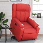 vidaXL Sta-op-stoel kunstleer rood, Huis en Inrichting, Fauteuils, Verzenden, Nieuw