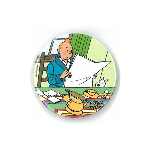 Kuifje Magneet Krant, Verzamelen, Stripfiguren, Ophalen of Verzenden