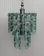 Kroonluchter - gesculpteerd glas - Sterk glas, dikte, Antiek en Kunst, Antiek | Verlichting