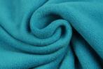 10 meter fleece stof - Petrol - 100% polyester, Hobby en Vrije tijd, 200 cm of meer, Nieuw, Blauw, Polyester