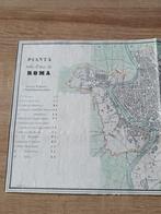 Italie - Roma; Giordana Litografia - Pianta della città di
