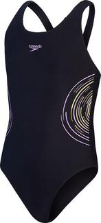 Speedo Placement Muscleback Zwart/Paars Sportbadpak - Maa..., Kleding | Dames, Ondergoed en Lingerie, Verzenden