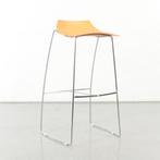 Marco Maran Hoop design barkruk, oranje, ringpoot, Huis en Inrichting, Ophalen of Verzenden, Gebruikt