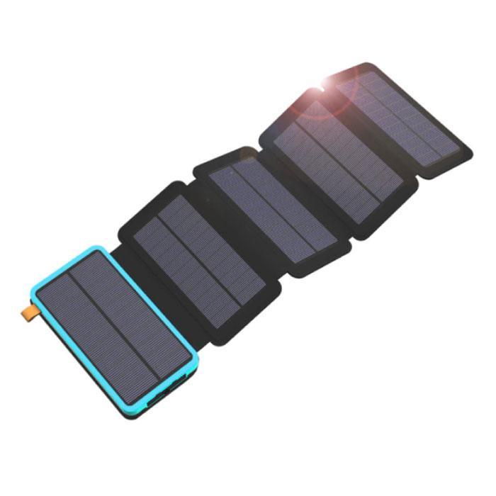 26800mAh Draagbare Solar Powerbank 5 Zonnepanelen -, Telecommunicatie, Mobiele telefoons | Batterijen en Accu's, Nieuw, Verzenden