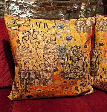 Ensemble de coussins Gustave Klimt - 60x60cm chacun -