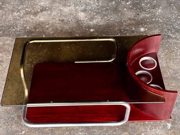 Salontafel - Metaal, Hout, Glas, Huis en Inrichting, Overige Huis en Inrichting