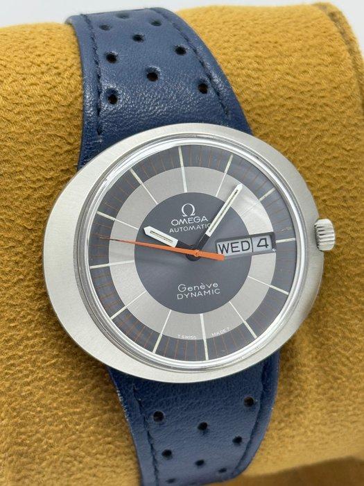 Omega - Geneve Dynamic Automatic Day - Date - Zonder, Handtassen en Accessoires, Horloges | Heren