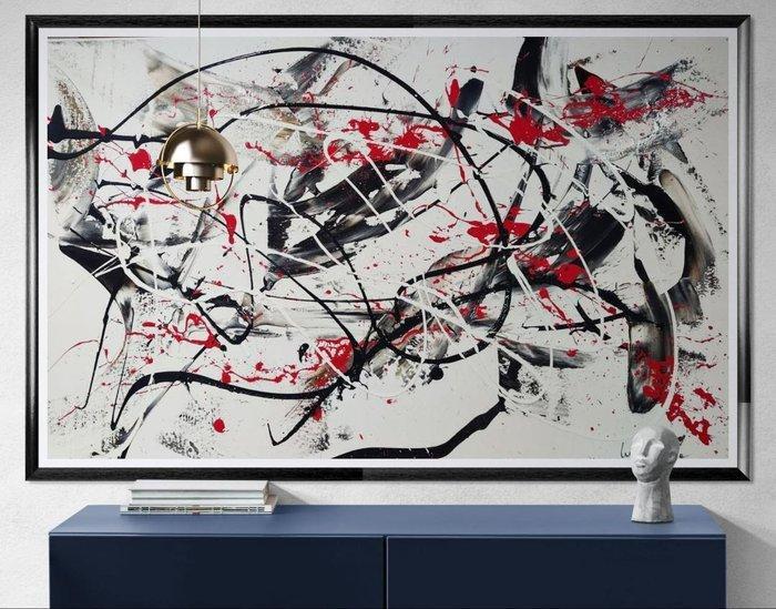 Luc Mora - Zig-zag noir - XXXL, Antiek en Kunst, Kunst | Designobjecten