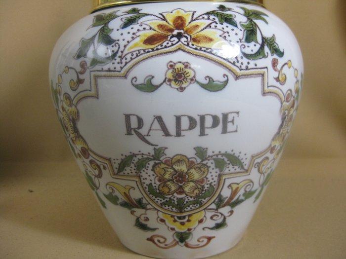 Tabakspot - Aardewerk, Koper - Makkum Tichelaar, Antiek en Kunst, Antiek | Glaswerk en Kristal