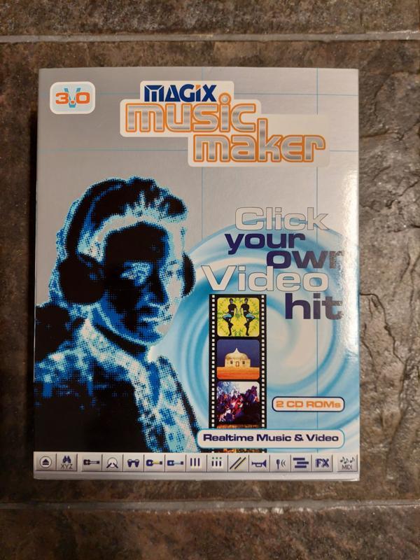 Magix Music Maker 3.0 (tweedehands pc game), Games en Spelcomputers, Games | Pc, Ophalen of Verzenden