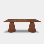 Tafel Rechthoekig Eikenhout - Kegelpoot - Toscane 102, Huis en Inrichting, Nieuw