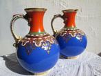 Samuel Alcock - Vaas (2) - 4/366 - Porselein - Hill Pottery