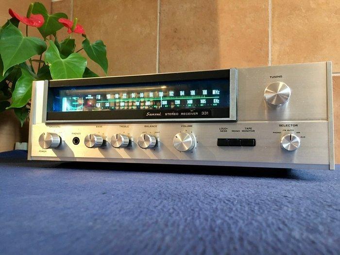 Sansui - 331 Solid state stereo receiver, Audio, Tv en Foto, Radio's
