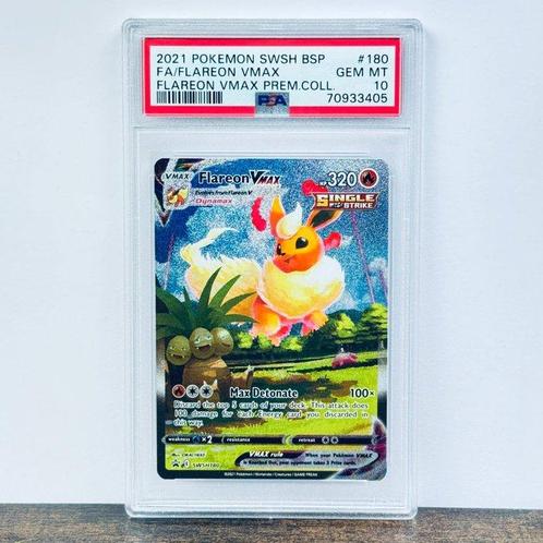 Pokémon Graded card - Flareon Vmax FA - Flareon Vmax Premium, Hobby en Vrije tijd, Verzamelkaartspellen | Pokémon